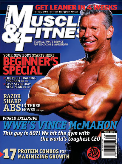 Muscle & Fitness April 2006 Magazine PWcatalog