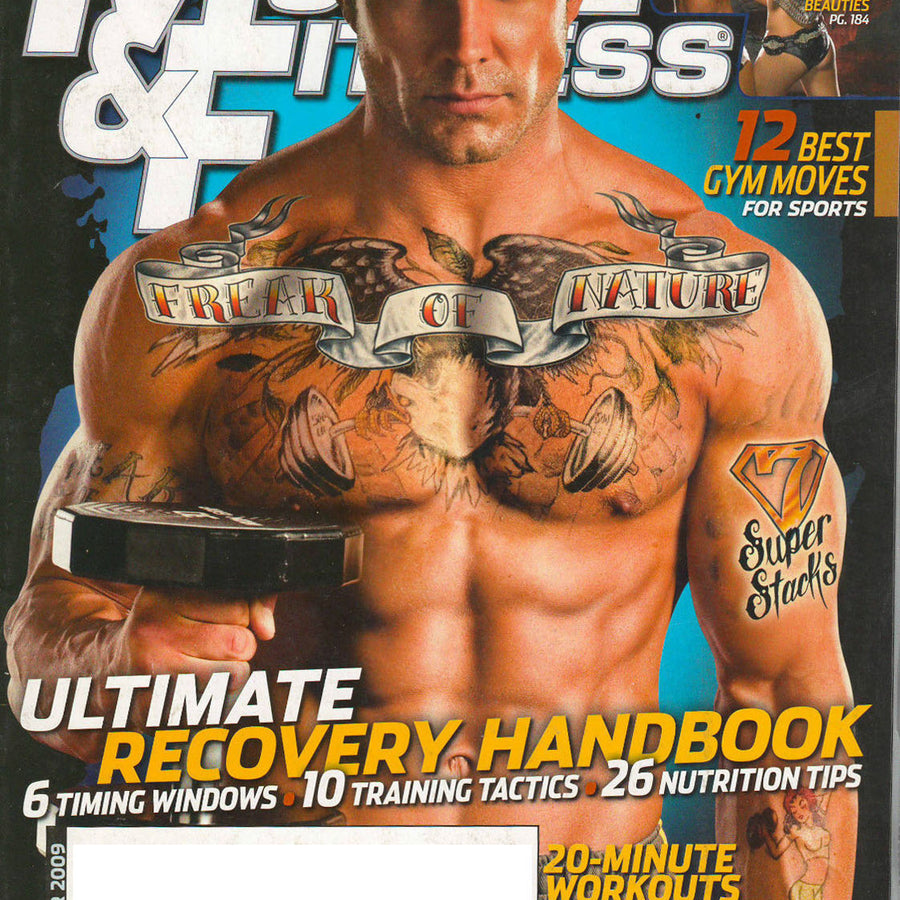 Muscle & Fitness December 2009 TNA Magazine PWcatalog