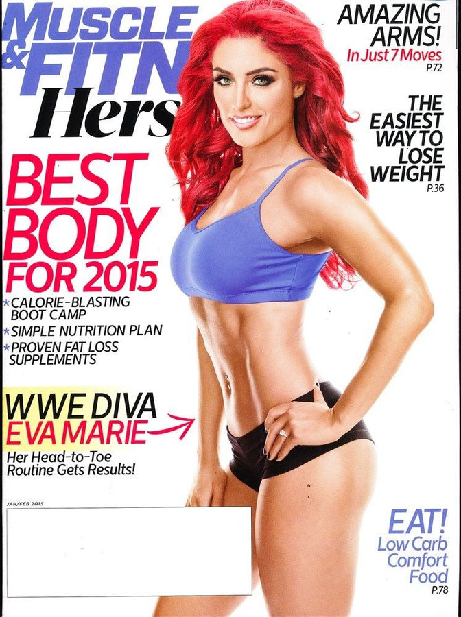 Muscle & Fitness Hers January/February 2015 Variant Cover