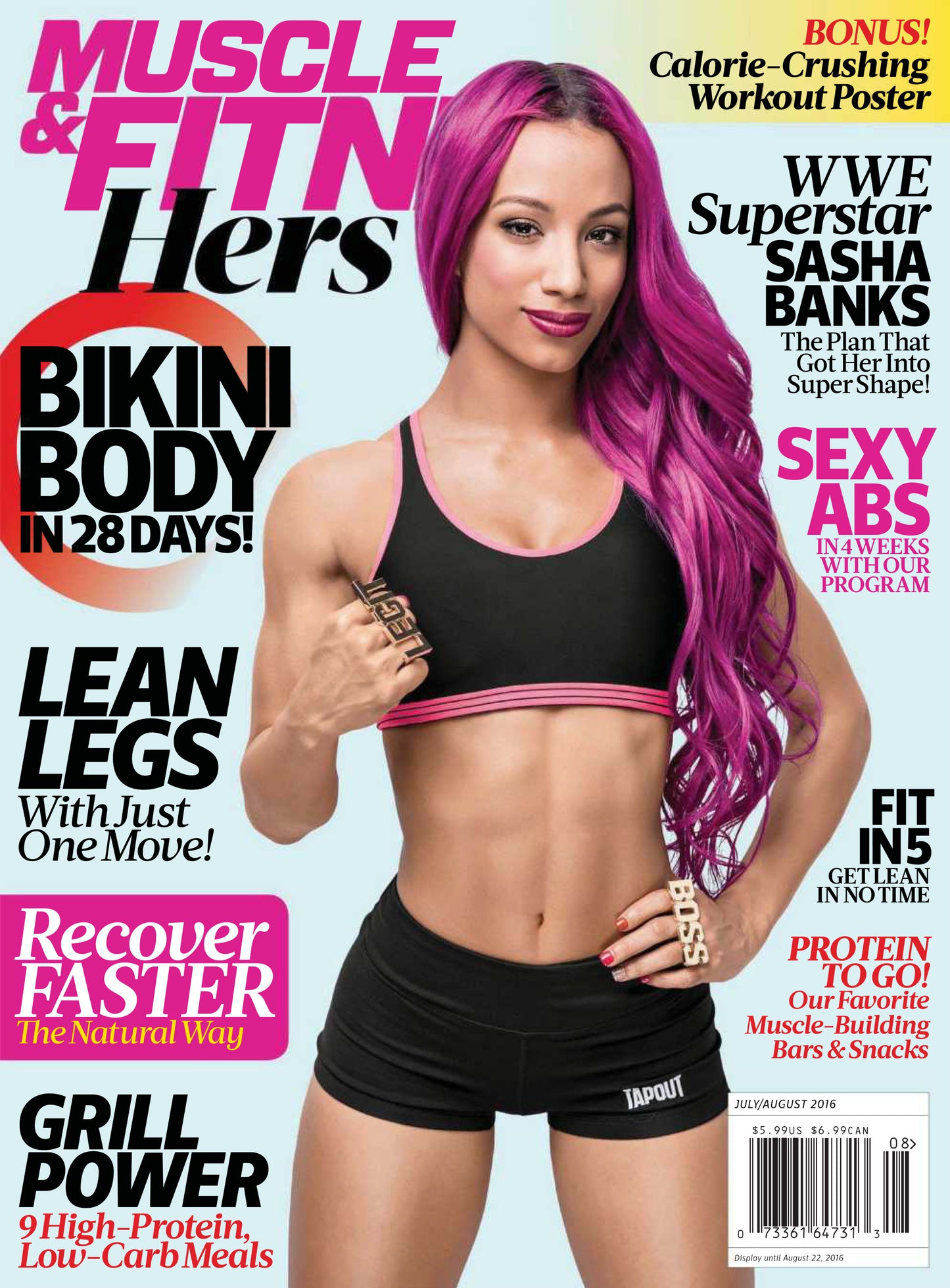 Muscle & Fitness Hers July/August 2016