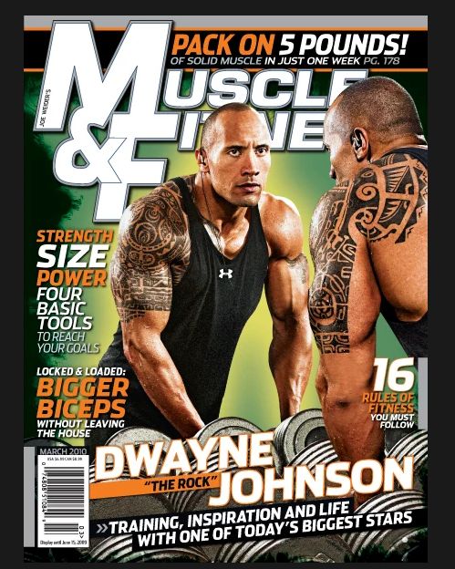 Muscle & Fitness March 2010