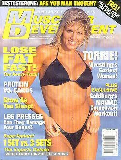 Muscular Development Magazine - August 2000 Torrie Wilson