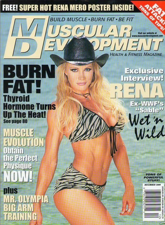 Muscular Development Magazine - December 2000 Sable