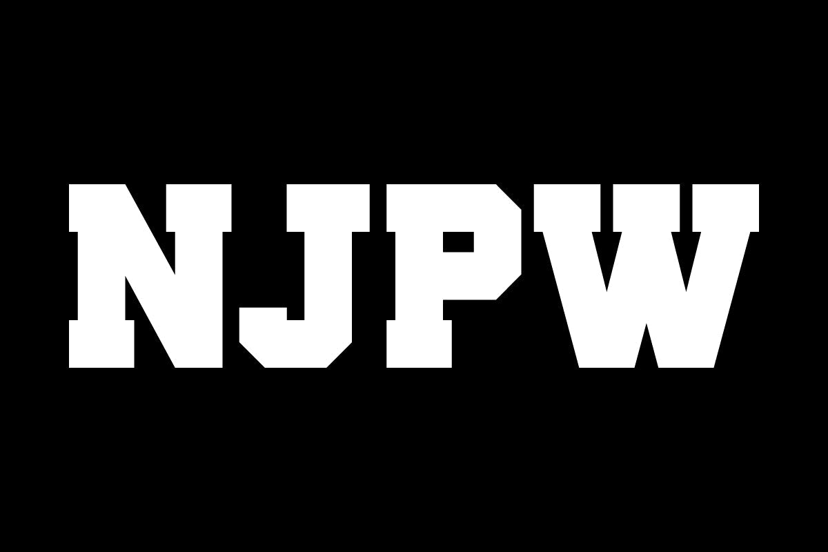 NJPW T-Shirt (Black) T-Shirt PW Catalog