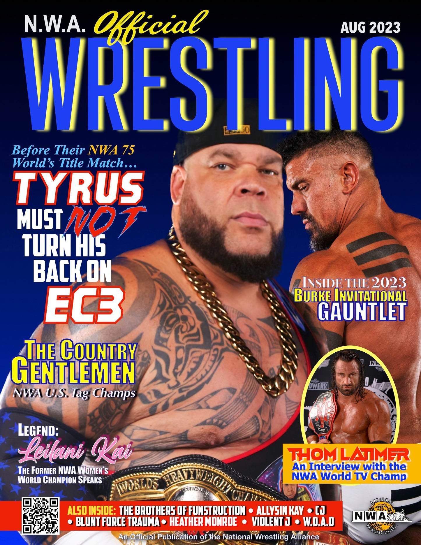 NWA Official Wrestling Magazine August 2023