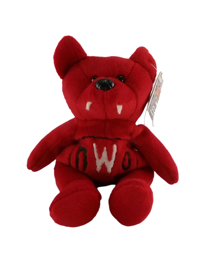 WCW NWO Nitros Bears & Wolves 9" Beanie Bear 1999 by Racing Champions Pwcatalog
