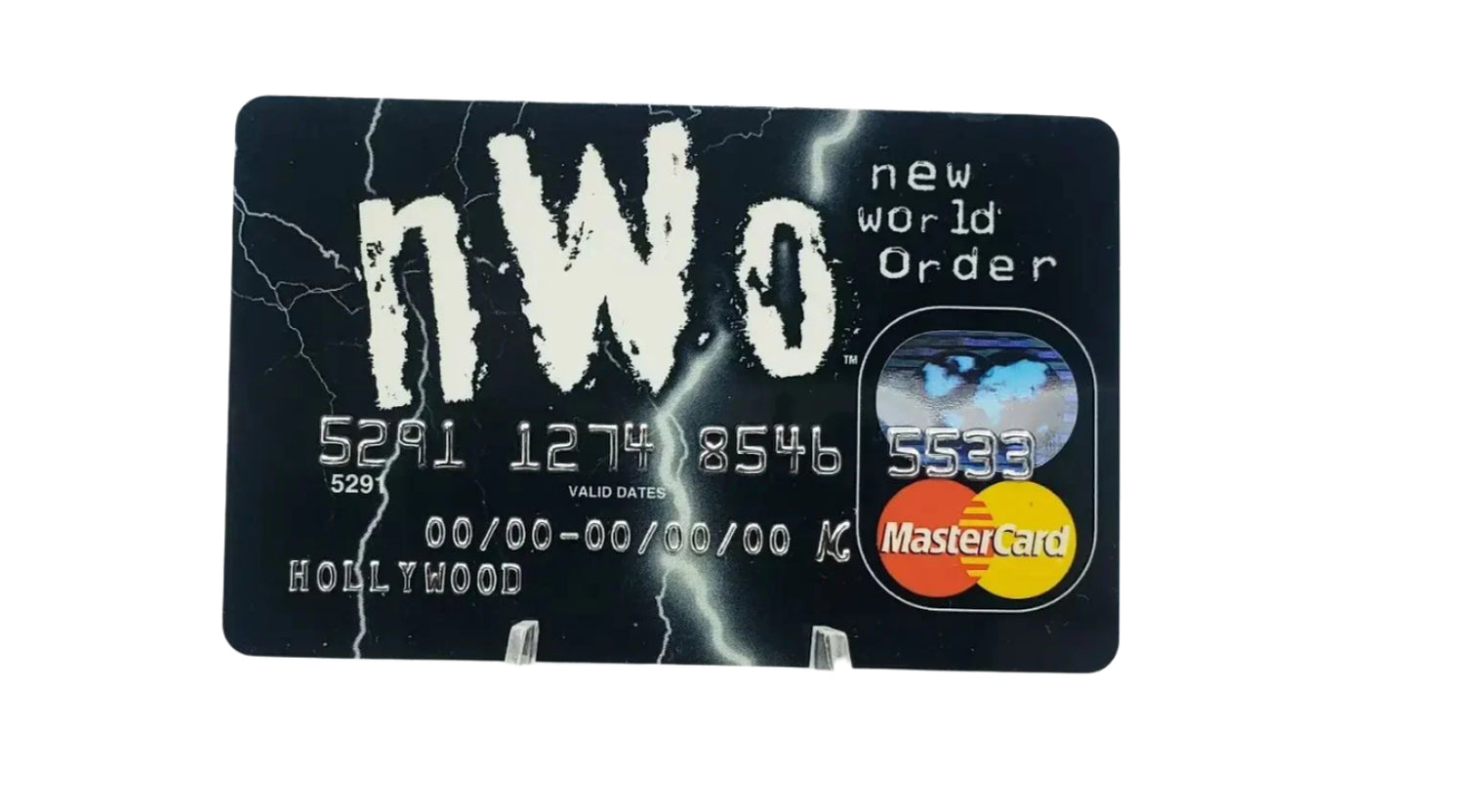 NWO WCW Mastercard credit card 1998 PW Catalog