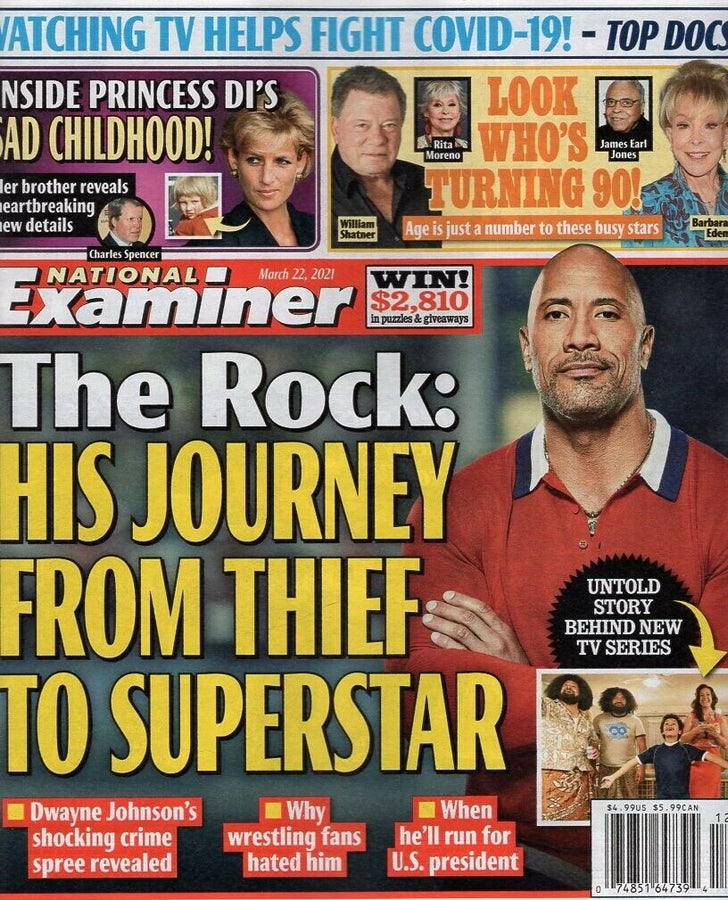 National Examiner Magazine March 2021 Magazine PWcatalog