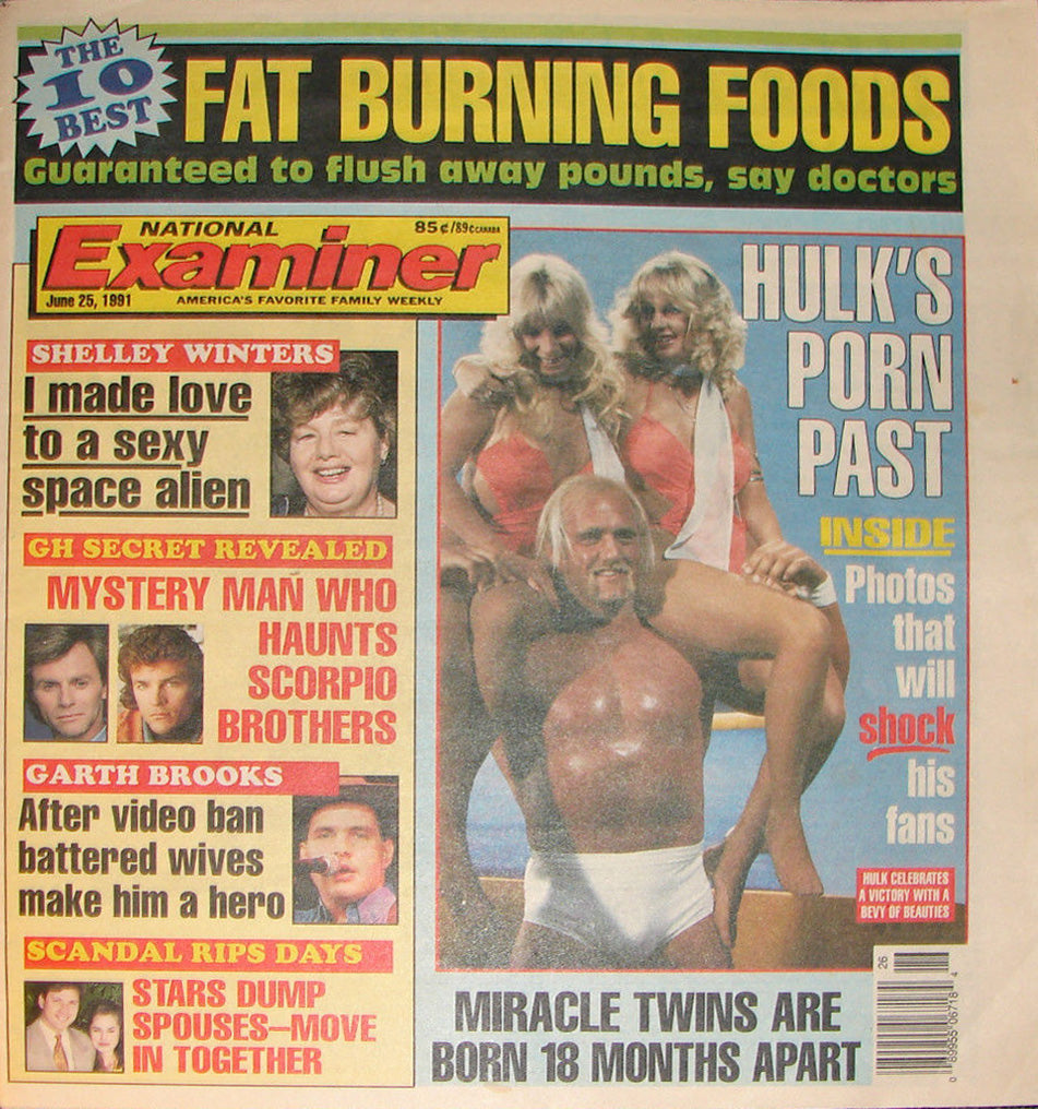 National Examiner Magazine 1991 Magazine PWcatalog