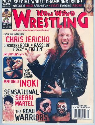 New Wave Wrestling January 2003 Magazine PWcatalog