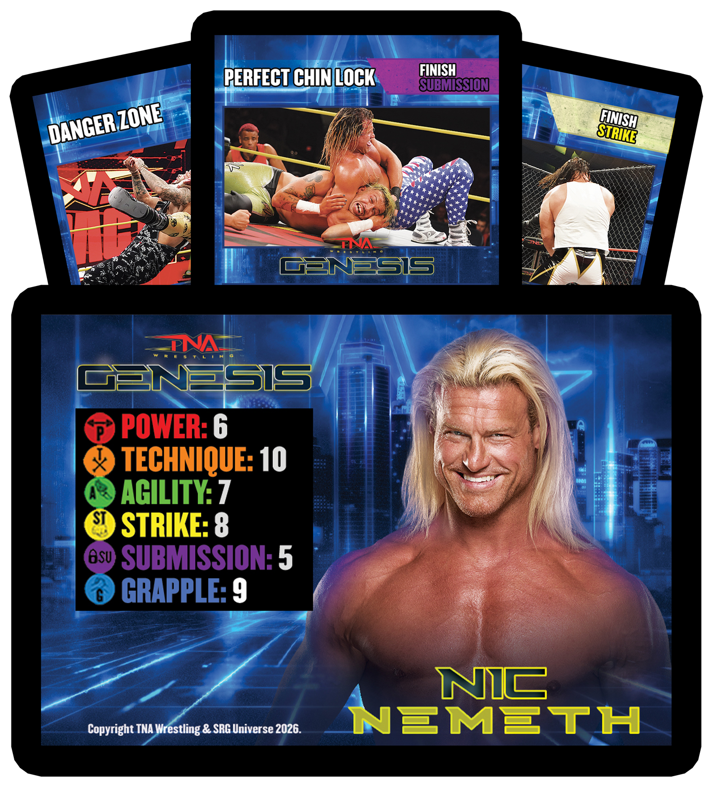 Nic Nemeth Limited Edition Genesis SRG Competitor Set Gaming Cards PW Catalog