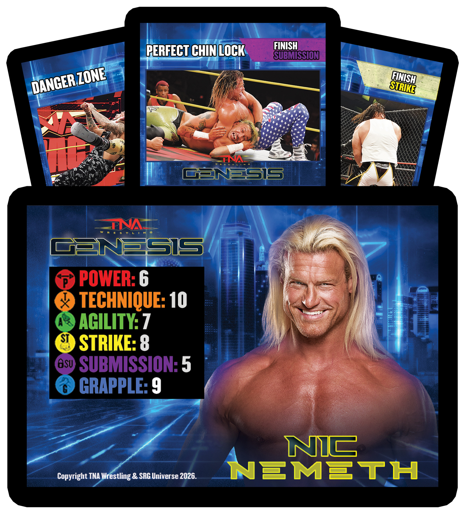 Nic Nemeth Limited Edition Genesis SRG Competitor Set Gaming Cards PW Catalog