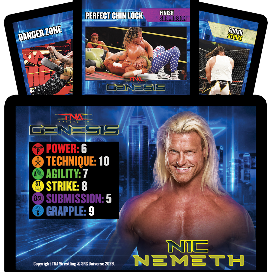Nic Nemeth Limited Edition Genesis SRG Competitor Set Gaming Cards PW Catalog