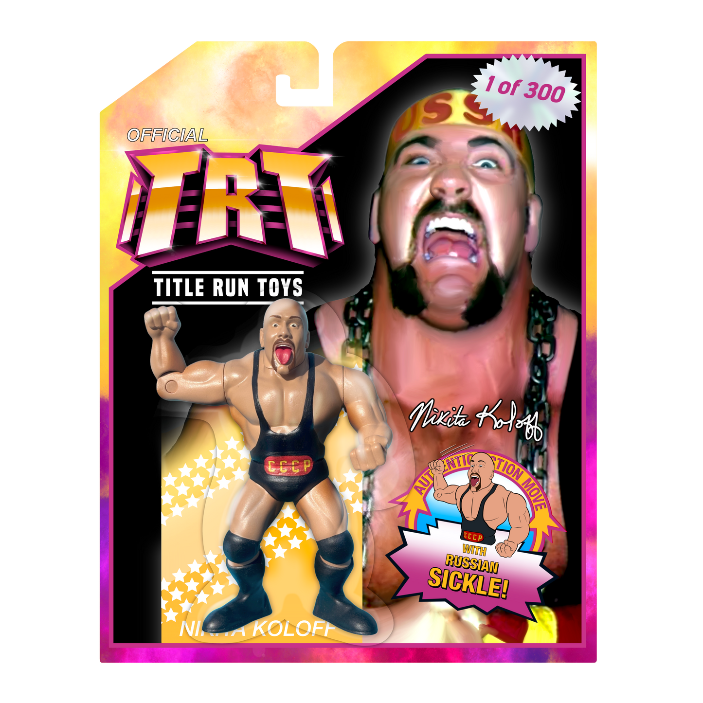 Title Run Toys Series 2 Nikita Koloff Limited 1 of 300