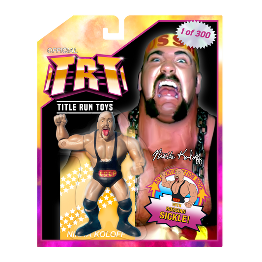 Title Run Toys Series 2 Nikita Koloff Limited 1 of 300 PW Catalog