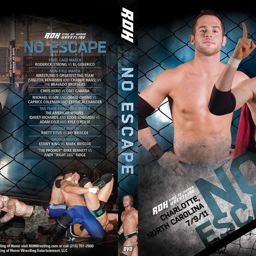 No Escape- Charlotte, NC 07/09/11(DVD)