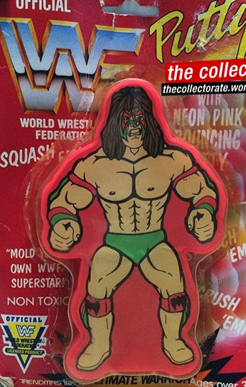 WWF Putty  Ultimate Warrior by Trendmasters 1991