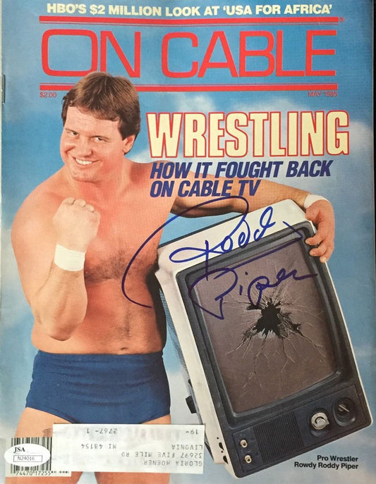 On Cable 1985 May Roddy Piper