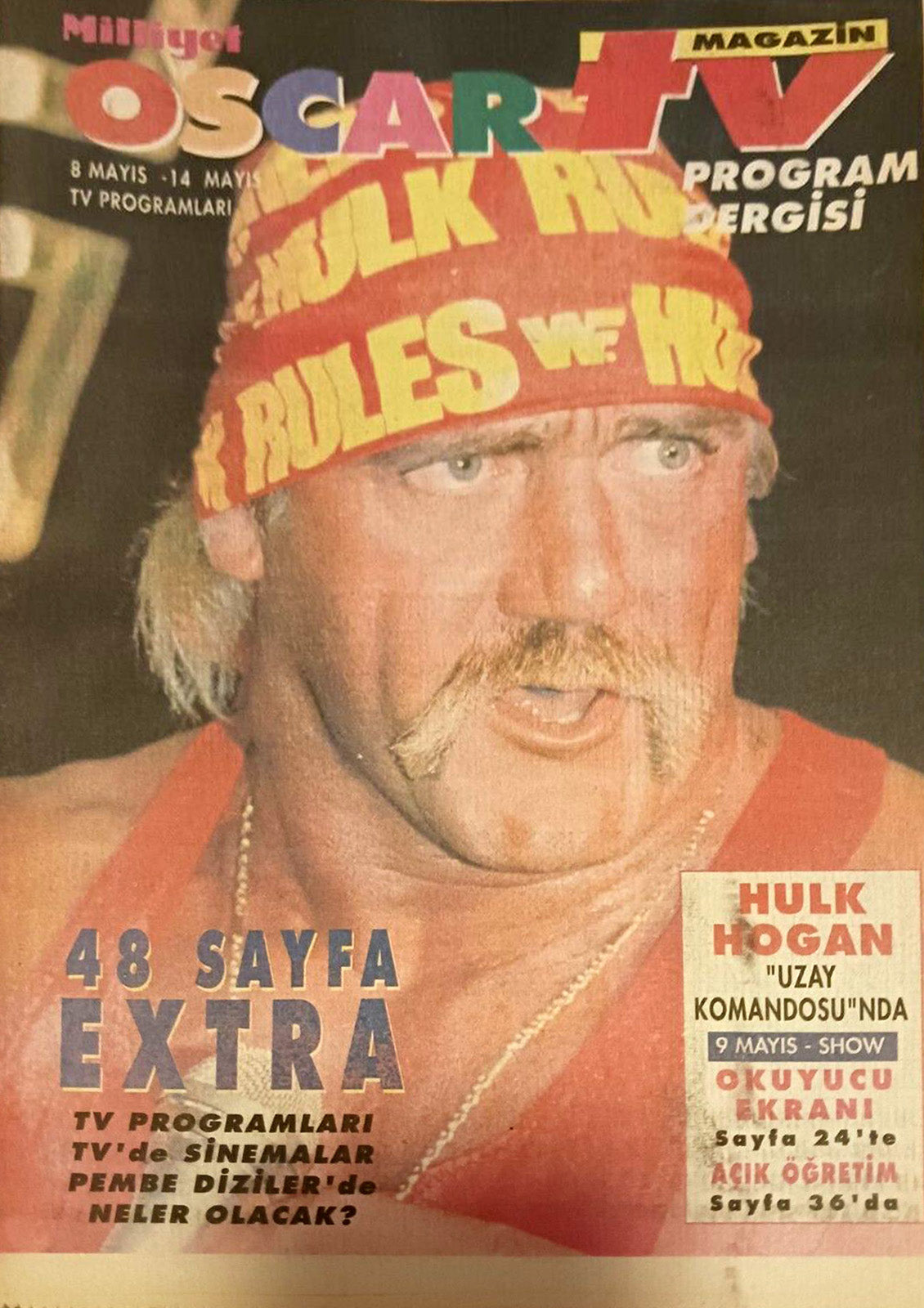 Oscar TV from Turkey 8–14 May 1992  Hulk Hogan