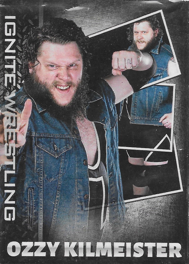 Ozzy Kilmeister trading card PW Catalog