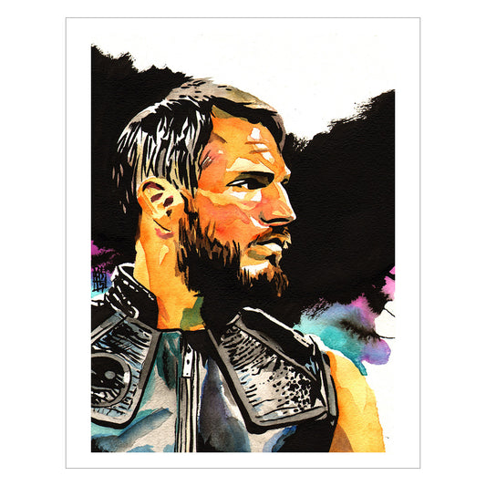 Johnny Gargano 11 x 14 Rob Schamberger Art Print Wall art PW Catalog