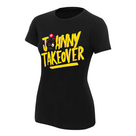 Johnny Gargano "Johnny Takeover" Women's Authentic T-Shirt T-Shirt PW Catalog