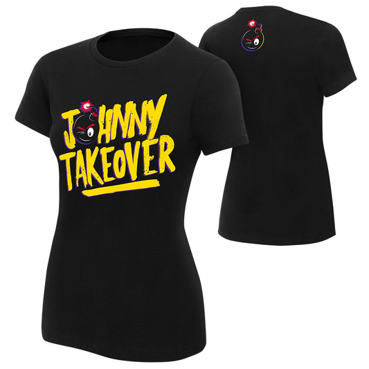 Johnny Gargano "Johnny Takeover" Women's Authentic T-Shirt T-Shirt PW Catalog
