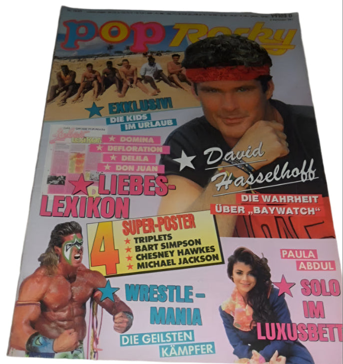 Pop Rocky Magazine 1991 Magazine PWcatalog