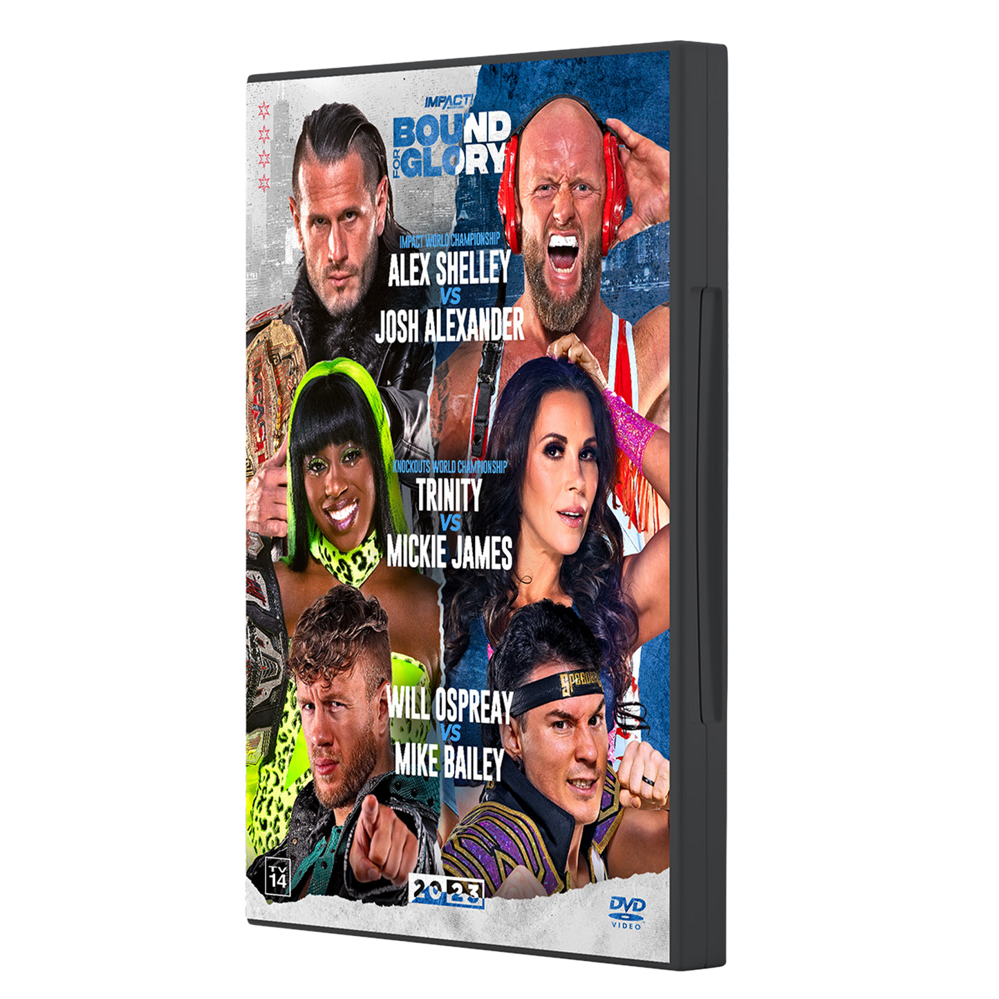 Bound For Glory 2023 PPV DVD PPV DVD PW Catalog