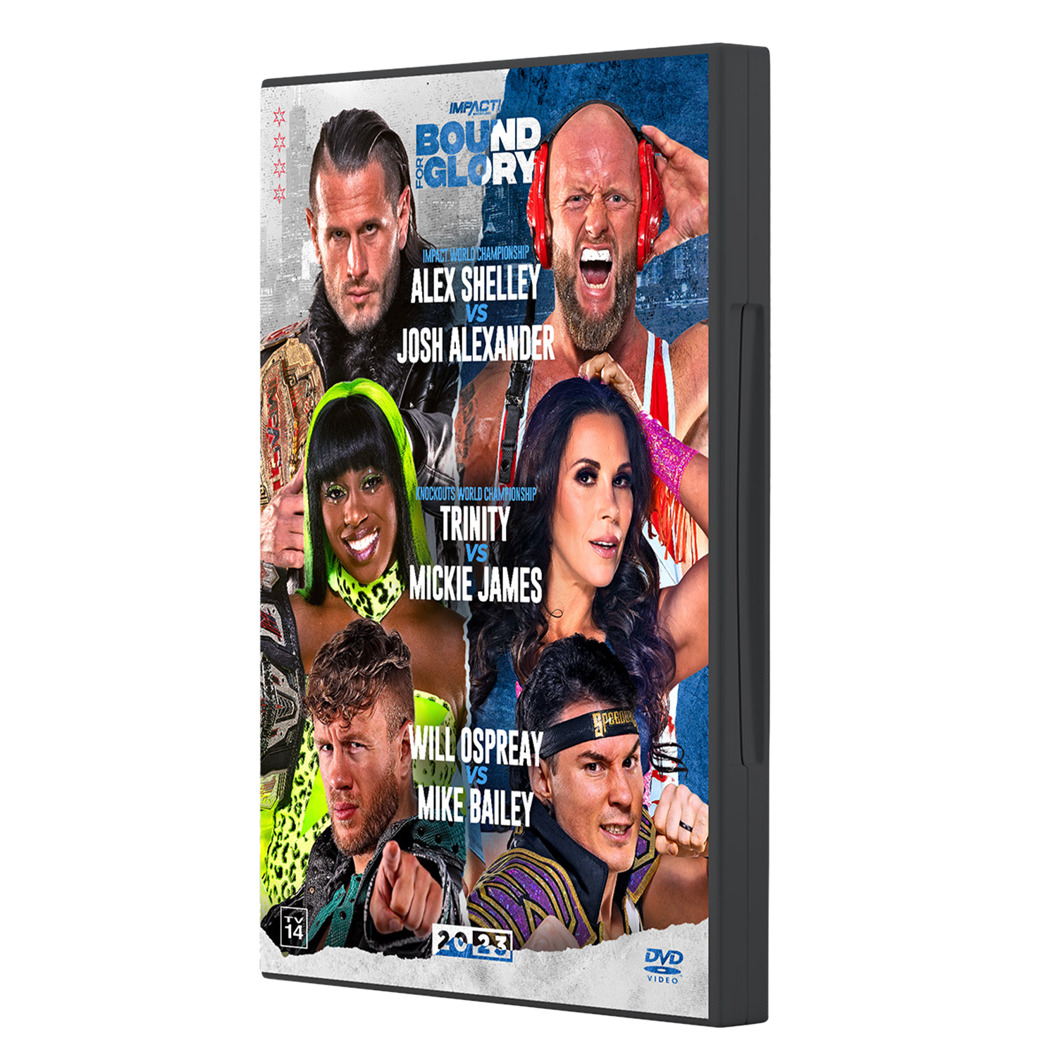 Bound For Glory 2023 PPV DVD PPV DVD PW Catalog