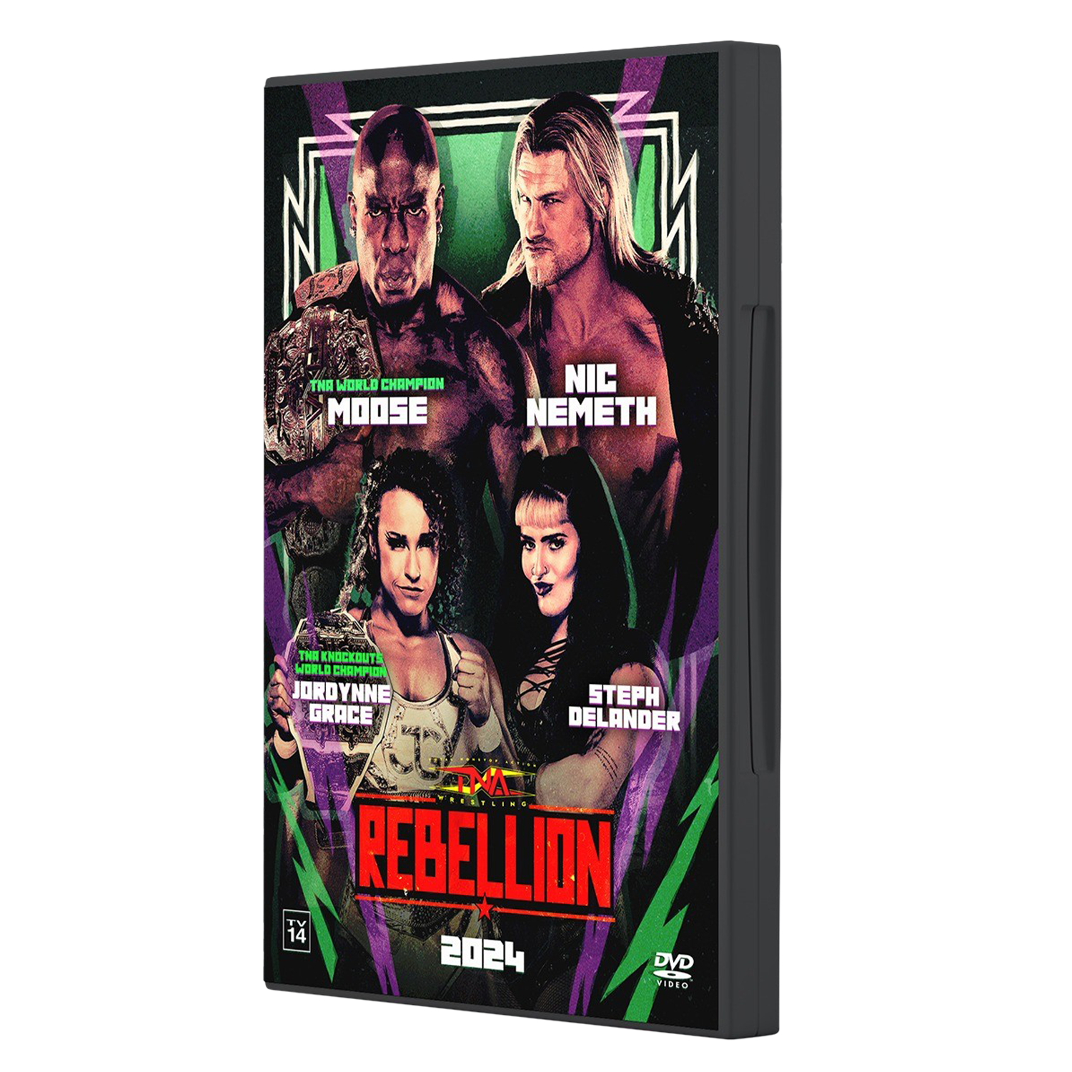 Rebellion 2024 PPV DVD PPV DVD PW Catalog
