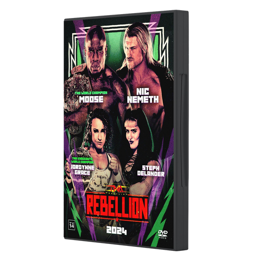 Rebellion 2024 PPV DVD PPV DVD PW Catalog