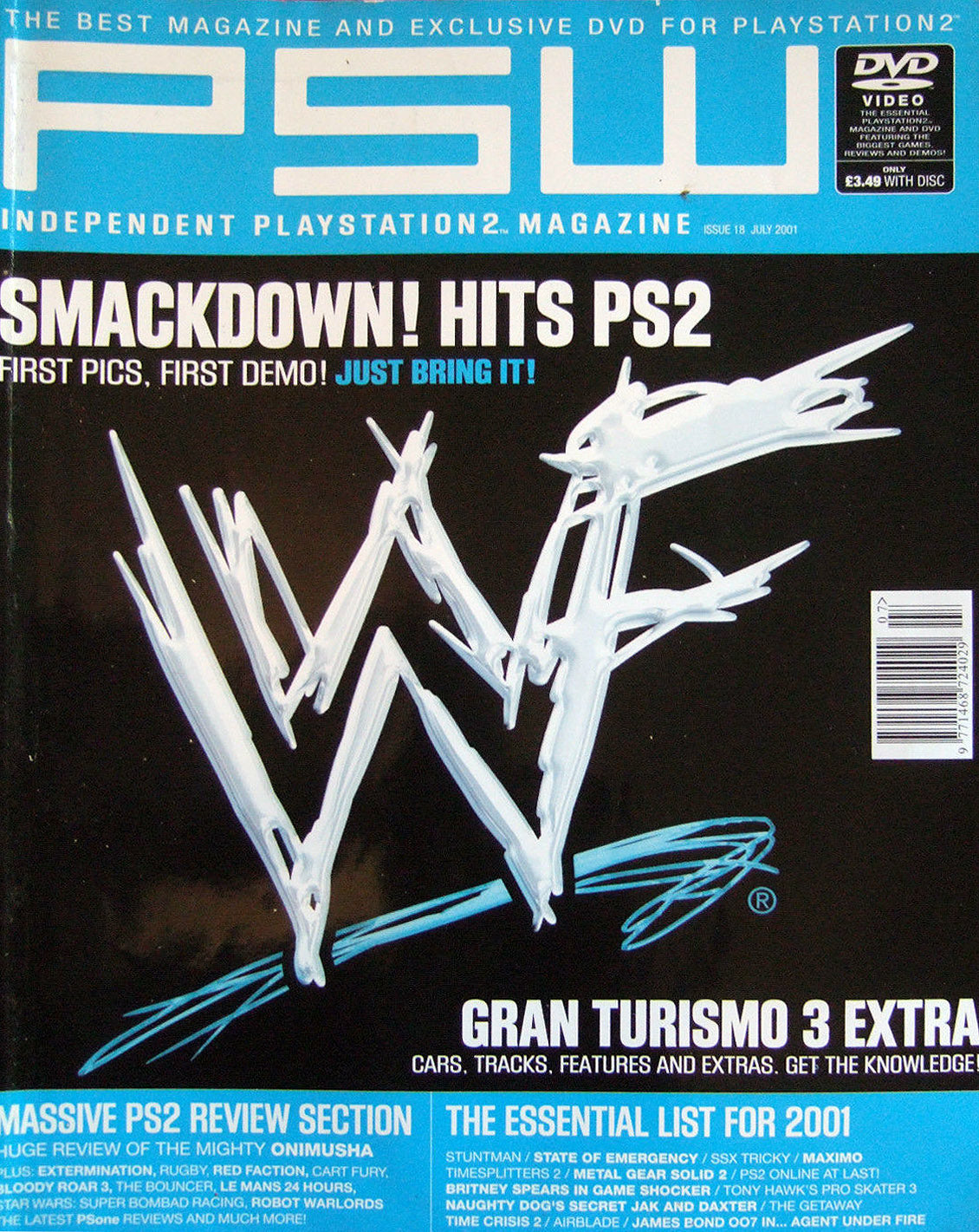 PSW Magazine July 2001 Magazine PWcatalog
