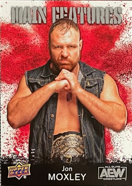 Main Features – JON Moxley trading card PW Catalog