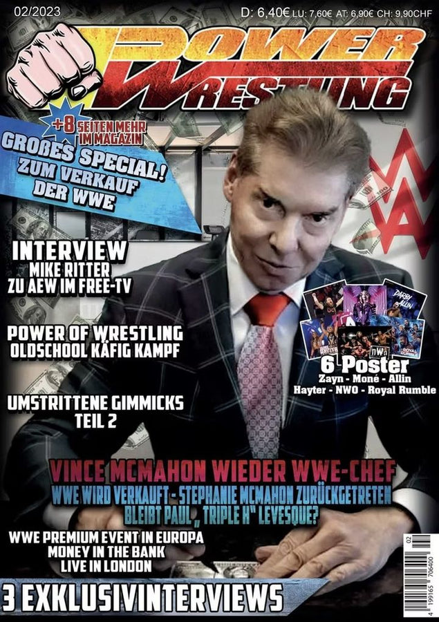 Power Wrestling Magazine February 2023 Magazine PWcatalog