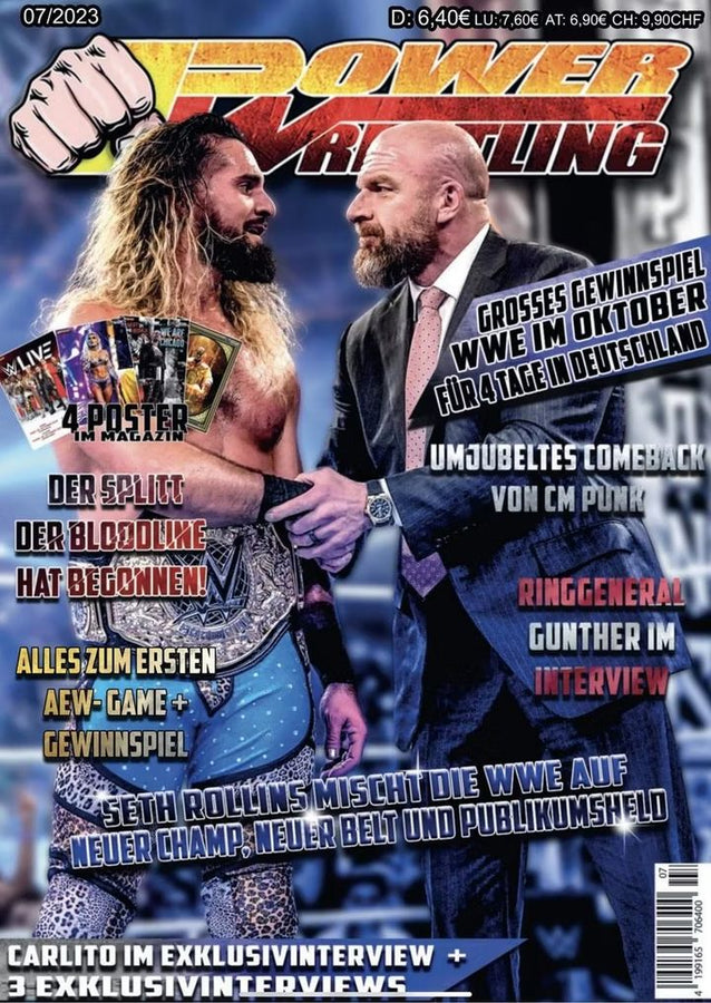 Power Wrestling Magazine July 2023 Magazine PWcatalog