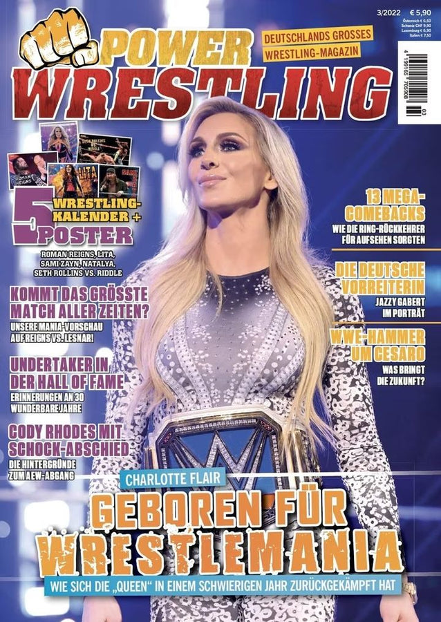 Power Wrestling Magazine March 2022 Magazine PWcatalog