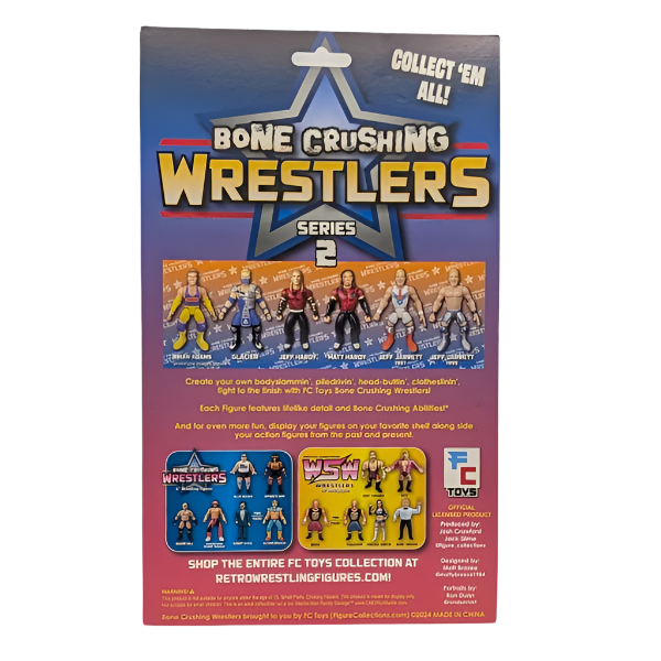 FC Toys Bone Crushing Wrestlers 2 Jeff Jarrett [Red Tights Variant] Action & Toy Figures Pwcatalog