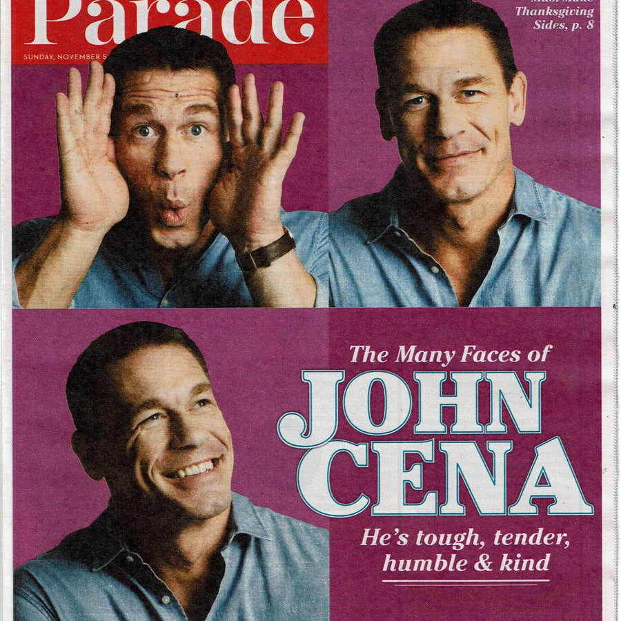 Parade Magazine November 5, 2017 John Cena Magazine PWcatalog