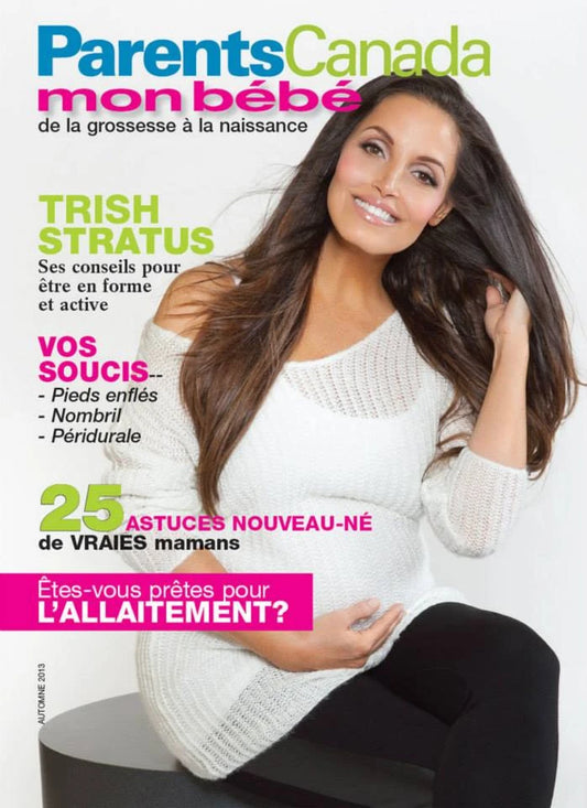 Parent's Canada [Mon Bebe] - Autumn 2012  Trish Stratus