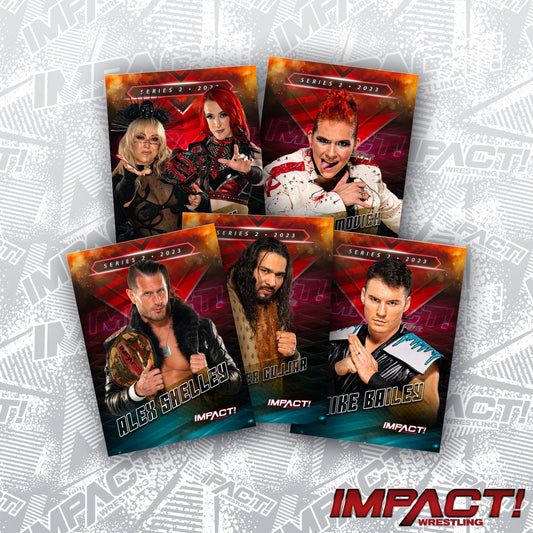 IMPACT Wrestling 2023 Series 2 Trading Cards by NERDS Clothing (1 Pack) Trading Cards PW Catalog