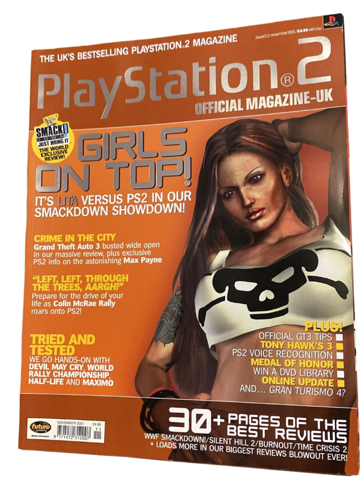 PlayStation 2 Official Magazine November 2001 Magazine PWcatalog