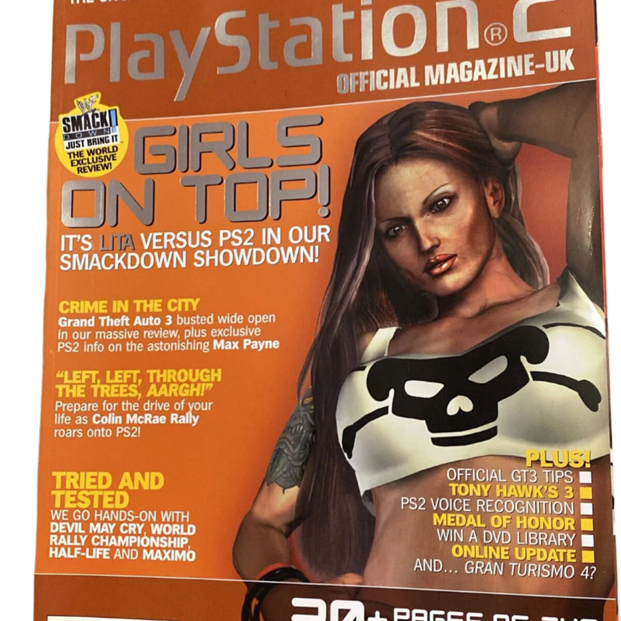 PlayStation 2 Official Magazine November 2001 Magazine PWcatalog