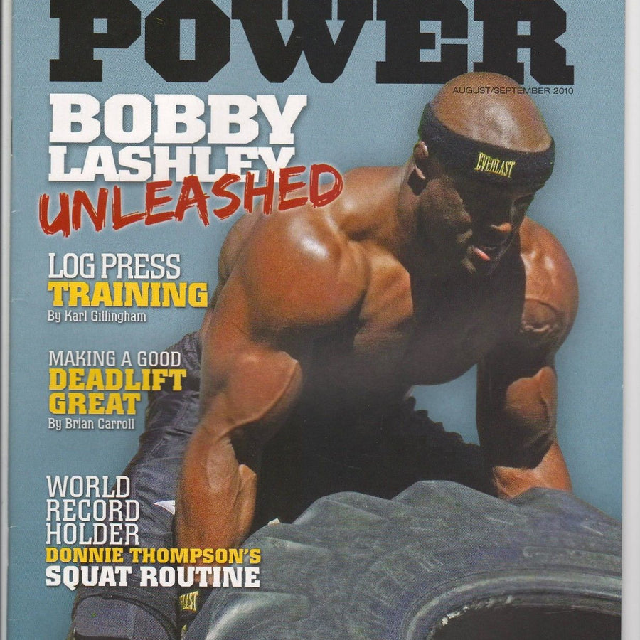 Power August Sept 2010 Bobby Lashley Magazine PWcatalog