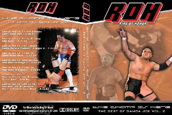 Best of Samoa Joe Vol. 2- The Champ Is Here DVD