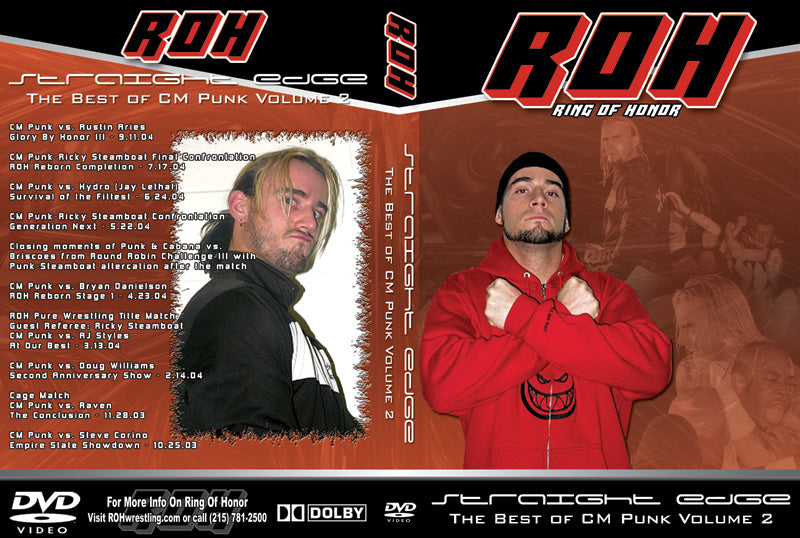 Best of CM Punk Vol. 2- Straightedge DVD