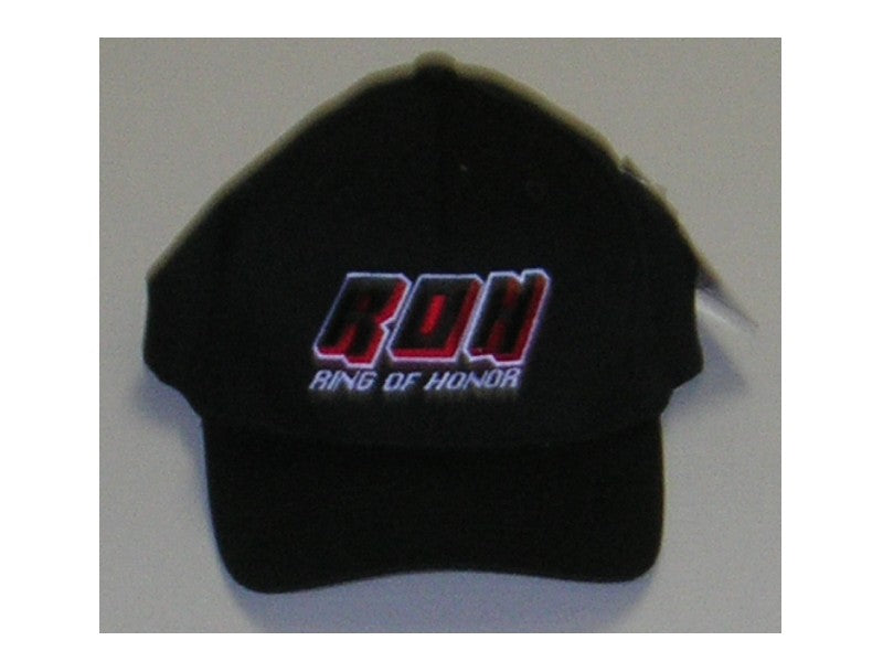 Ring of Honor Flex Fit Black Baseball Cap (Small/Medium)