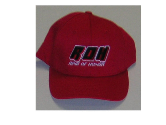 Ring of Honor Flex Fit Red Baseball Cap (Large/X-Large) DVDs & Videos PWcatalog