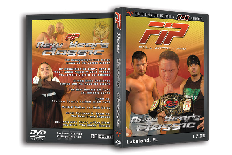 Full Impact Pro 'New Year's Classic' Lakeland, FL 1/7/05 DVD