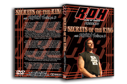 Secrets of the Ring with Raven Vol. 3 (DVD)